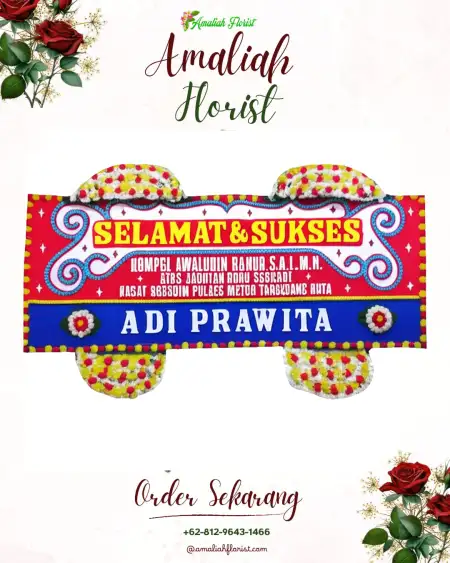 Papan Bunga Ucapan Selamat Cengkawakrejo